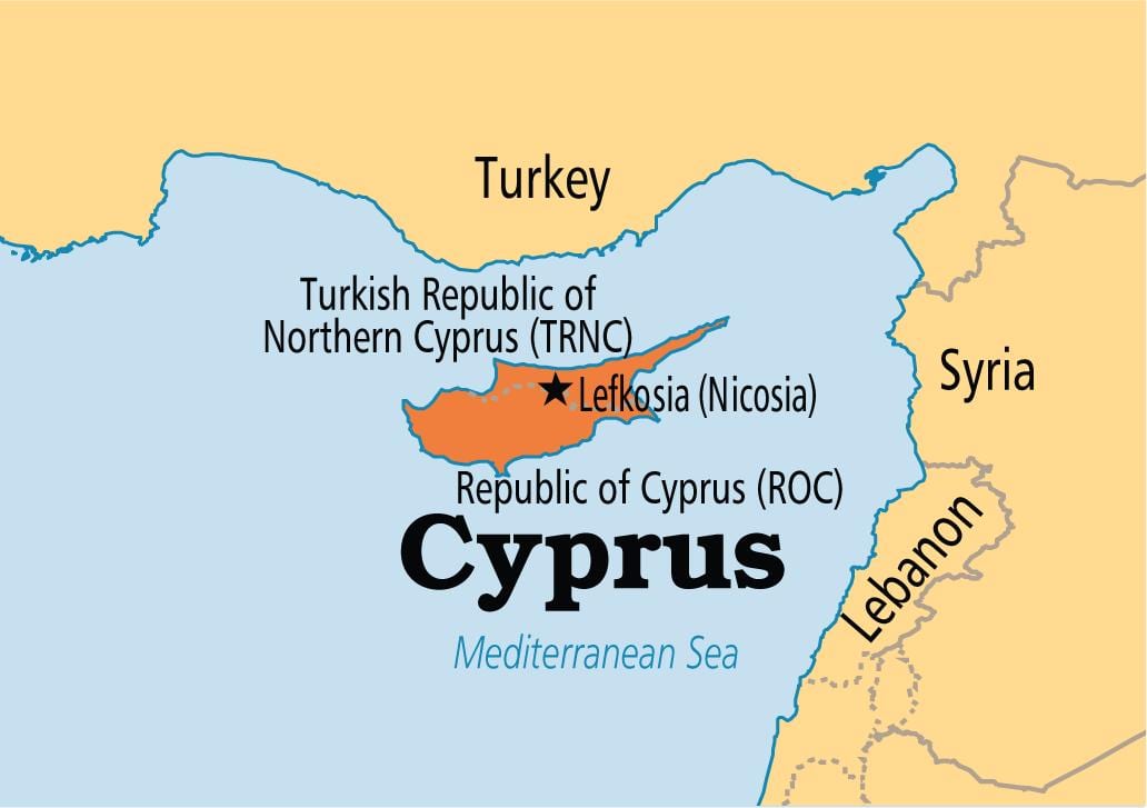 republika e Qipros hartë