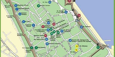 Harta e famagusta Qipro e veriut