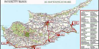 Qipro autobus rrugë hartë